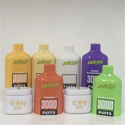 3000 Puffs เปลี่ยนตลับหมึกสำหรับบุหรี่อิเล็กทรอนิกส์ Vape Pod Vape Pen